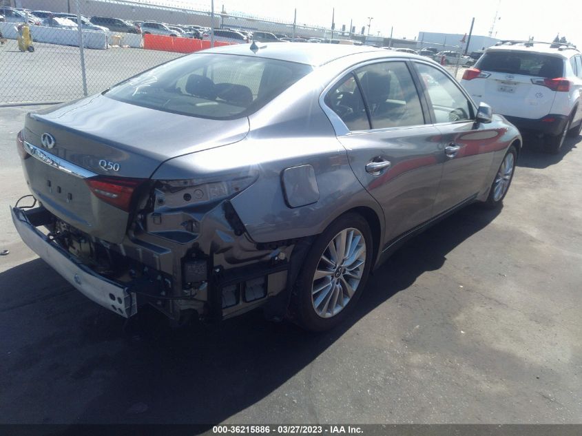 2021 INFINITI Q50 3.0T LUXE - JN1EV7BP4MM704133