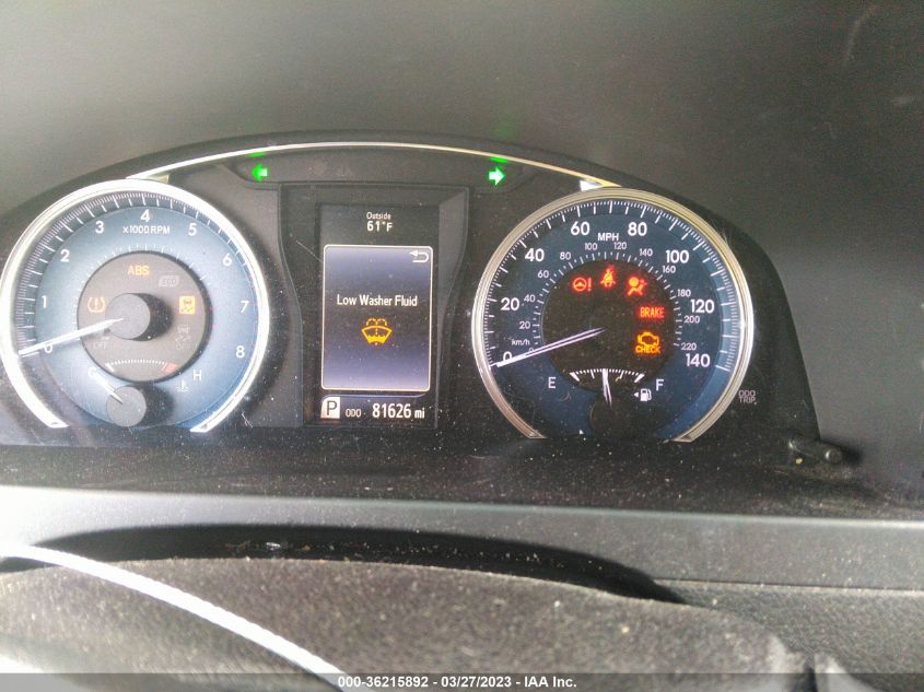 2017 TOYOTA CAMRY XLE/SE/LE/XSE - 4T1BF1FK3HU345965