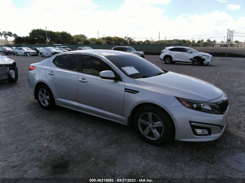 2014 KIA OPTIMA LX - 5XXGM4A74EG338366