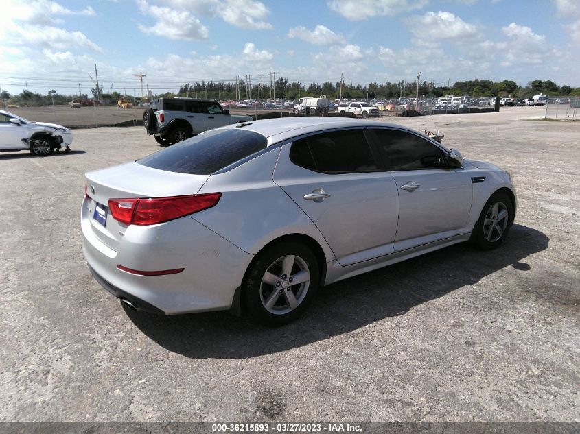 2014 KIA OPTIMA LX - 5XXGM4A74EG338366