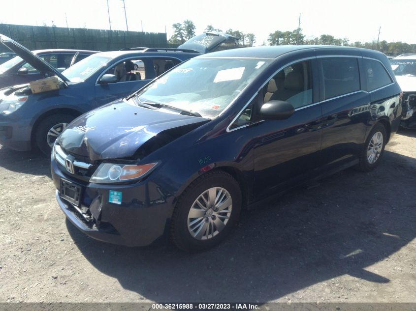 2015 HONDA ODYSSEY LX - 5FNRL5H27FB019754