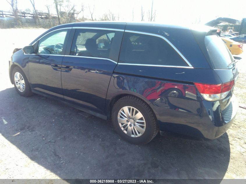 2015 HONDA ODYSSEY LX - 5FNRL5H27FB019754
