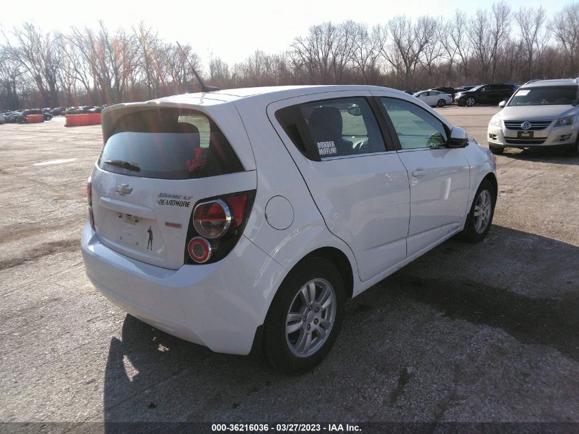 2014 CHEVROLET SONIC LT - 1G1JC6SBXE4143818