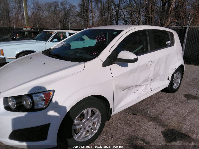 2014 CHEVROLET SONIC LT - 1G1JC6SBXE4143818