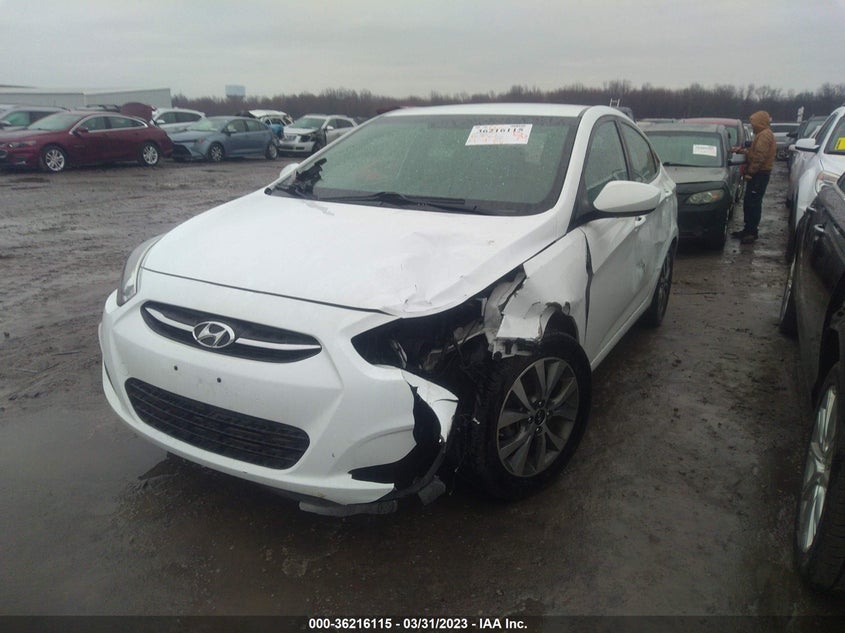 VIN KMHCT4AE2HU339641 2017 HYUNDAI ACCENT VALUE EDITION