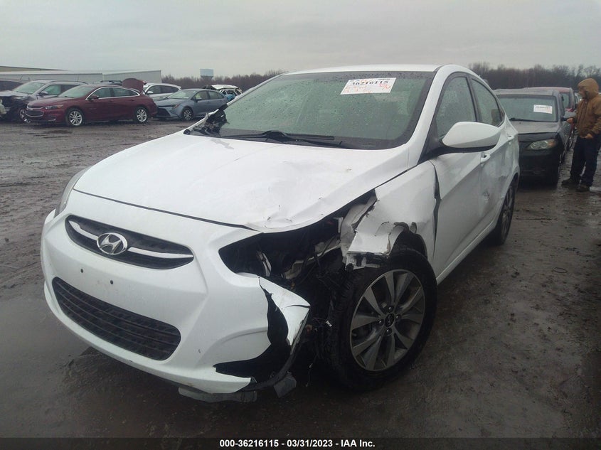 VIN KMHCT4AE2HU339641 2017 HYUNDAI ACCENT VALUE EDITION
