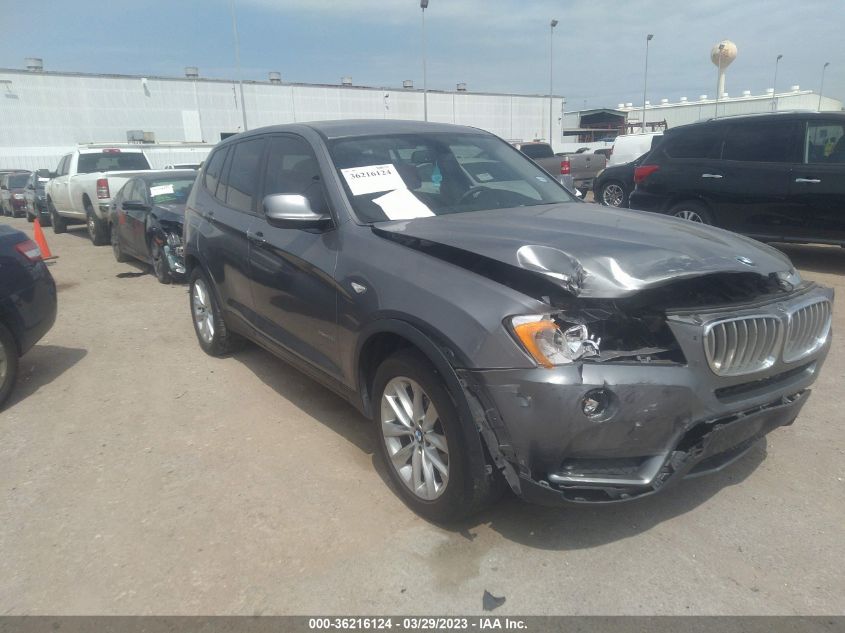 2013 BMW X3 XDRIVE28I - 5UXWX9C5XD0D05093