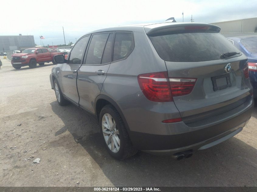 2013 BMW X3 XDRIVE28I - 5UXWX9C5XD0D05093