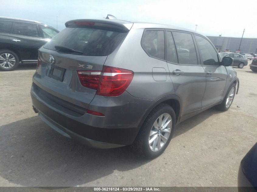 2013 BMW X3 XDRIVE28I - 5UXWX9C5XD0D05093