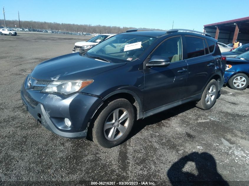 VIN 2T3RFREV9DW023227 2013 TOYOTA RAV4 no.2