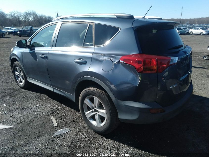 VIN 2T3RFREV9DW023227 2013 TOYOTA RAV4 no.3