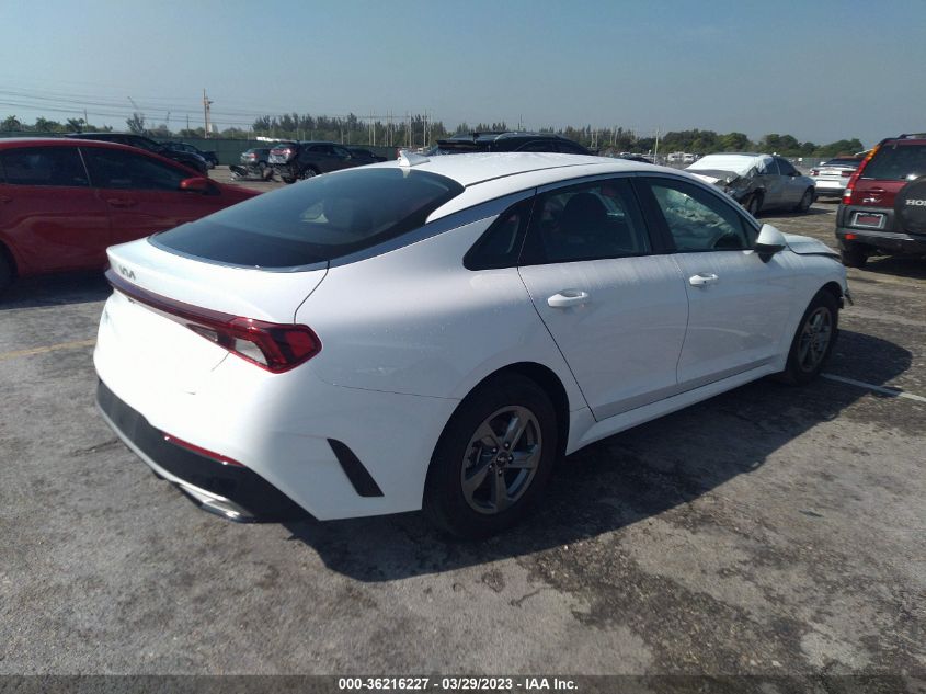 2022 KIA K5 LXS - 5XXG14J23NG116950