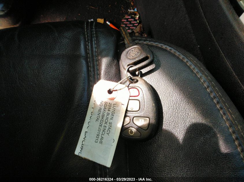 2014 BUICK ENCLAVE LEATHER - 5GAKVBKD2EJ319313
