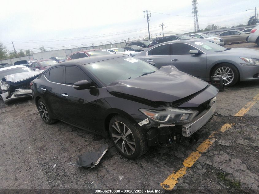 2017 NISSAN MAXIMA SV - 1N4AA6AP2HC372164
