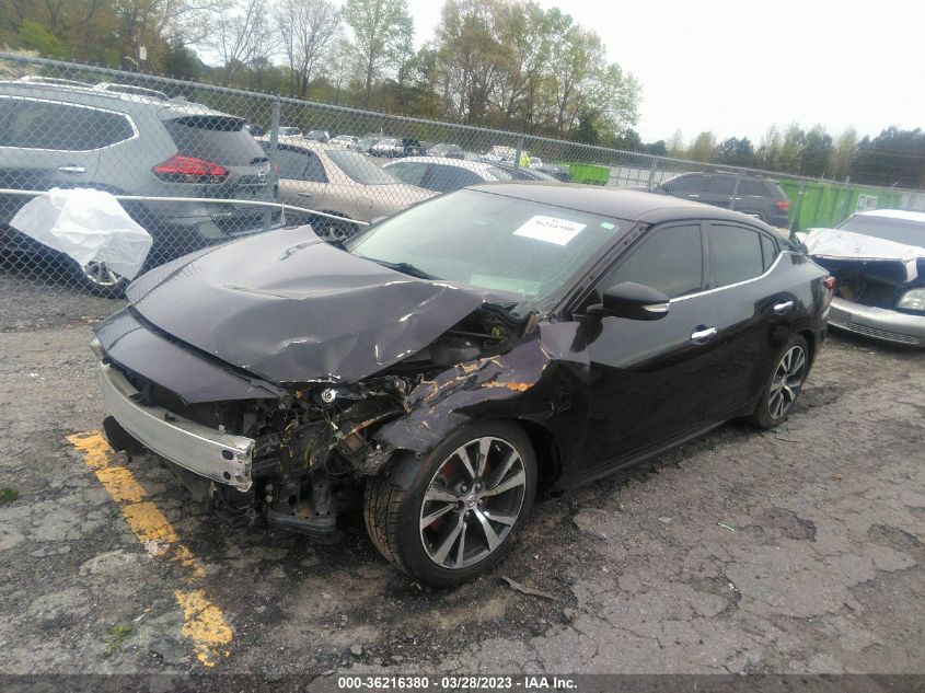 2017 NISSAN MAXIMA SV - 1N4AA6AP2HC372164