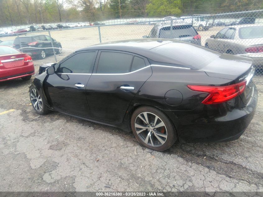 2017 NISSAN MAXIMA SV - 1N4AA6AP2HC372164