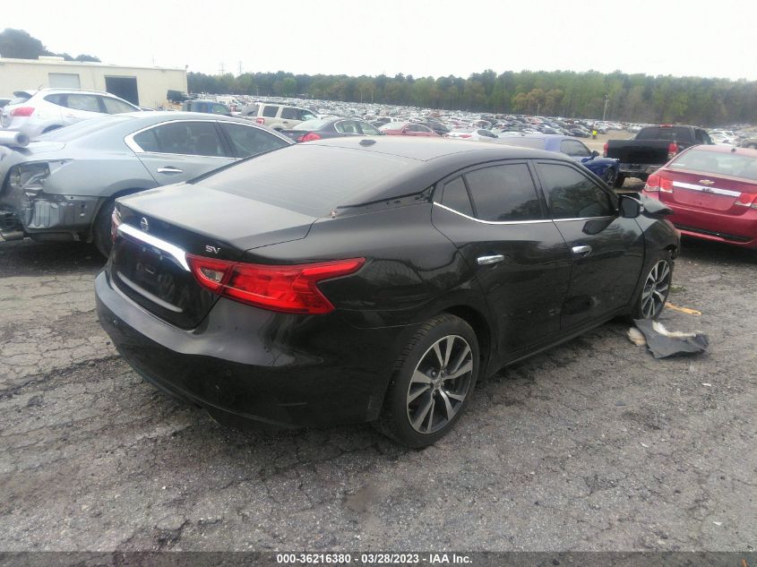 2017 NISSAN MAXIMA SV - 1N4AA6AP2HC372164