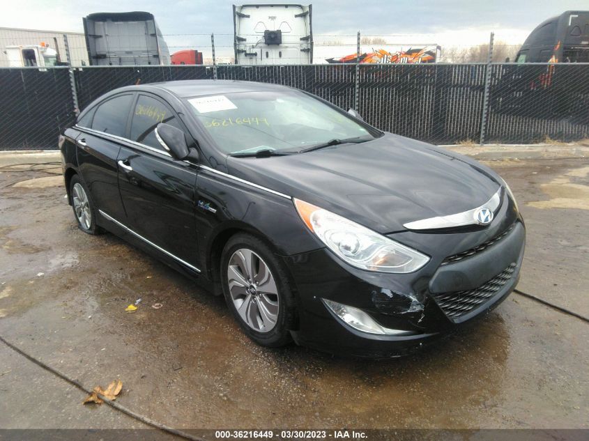 2013 HYUNDAI SONATA HYBRID LIMITED - KMHEC4A40DA098352