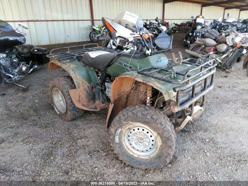 2000 HONDA TRX450 S 478TE2205Y4110949