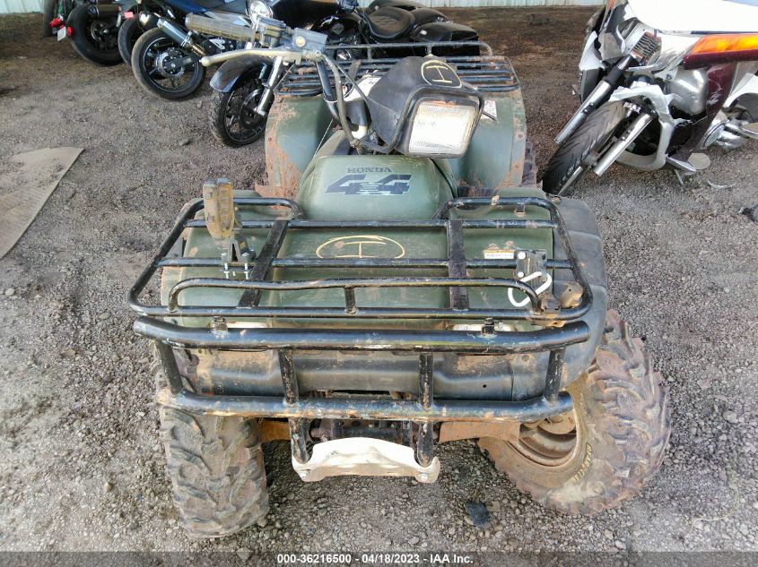 2000 HONDA TRX450 S 478TE2205Y4110949