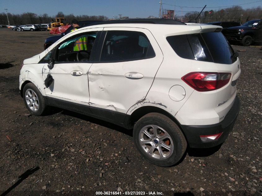 2020 FORD ECOSPORT SE - MAJ6S3GL0LC331613