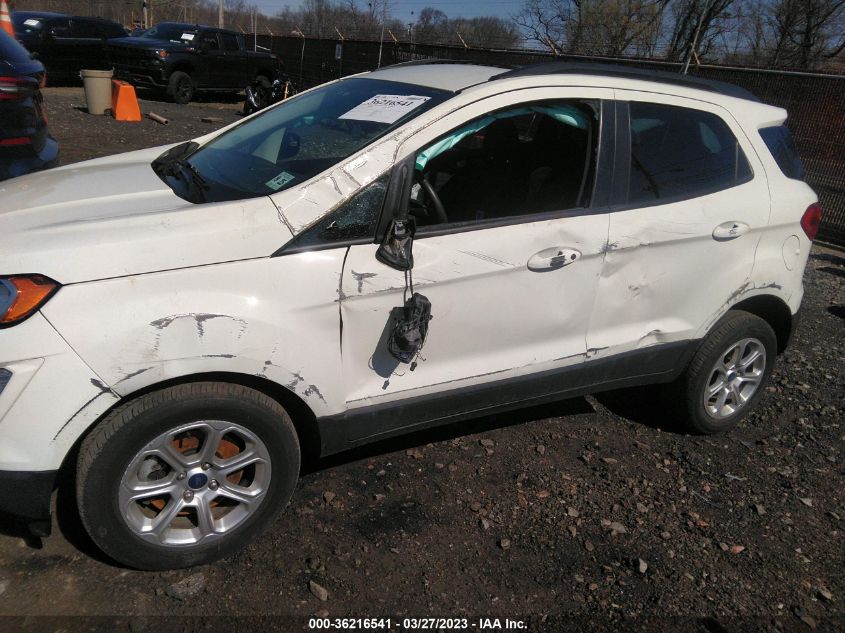 2020 FORD ECOSPORT SE - MAJ6S3GL0LC331613