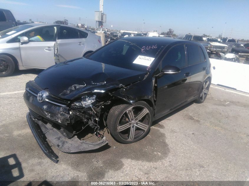 2016 VOLKSWAGEN GOLF R WVWUF7AUXGW208646