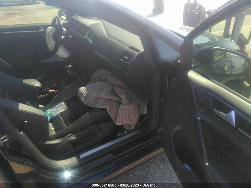 2016 VOLKSWAGEN GOLF R WVWUF7AUXGW208646