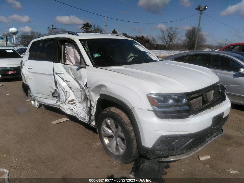 2018 VOLKSWAGEN ATLAS 2.0T S - 1V2AP2CA6JC590753