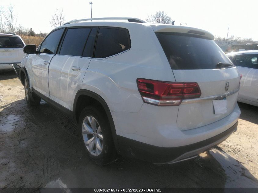 2018 VOLKSWAGEN ATLAS 2.0T S - 1V2AP2CA6JC590753