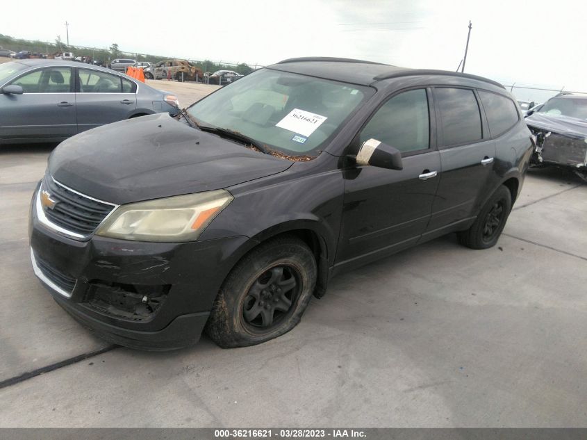 2013 CHEVROLET TRAVERSE LS - 1GNKRFEDXDJ178728