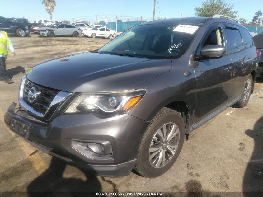 2017 NISSAN PATHFINDER S - 5N1DR2MN3HC613034