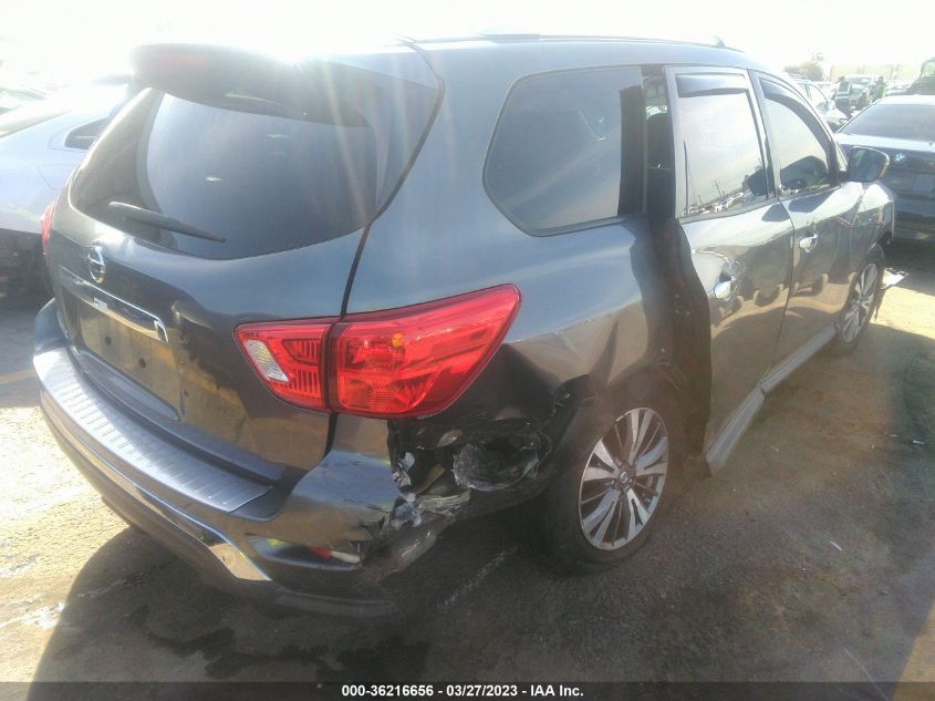 2017 NISSAN PATHFINDER S - 5N1DR2MN3HC613034