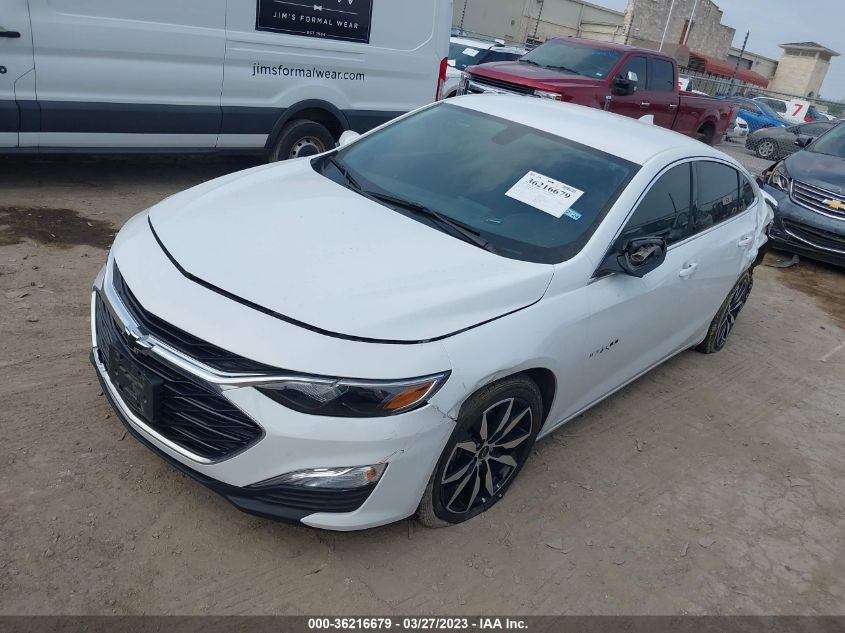 2021 CHEVROLET MALIBU RS - 1G1ZG5ST4MF037037
