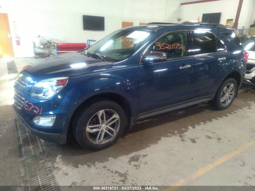2016 CHEVROLET EQUINOX LTZ - 2GNFLGE39G6335036