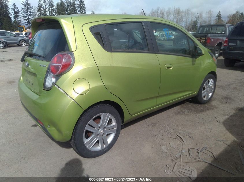 2013 CHEVROLET SPARK LT - KL8CC6S90DC504130
