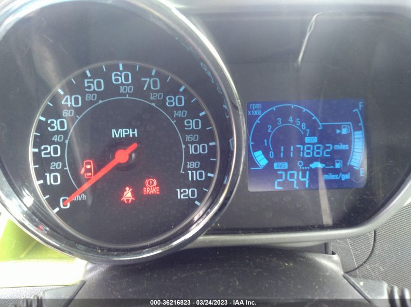 2013 CHEVROLET SPARK LT - KL8CC6S90DC504130