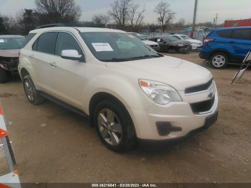 2014 CHEVROLET EQUINOX LT - 1GNALBEK7EZ107462