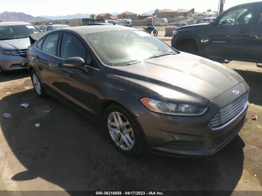 2016 FORD FUSION SE - 3FA6P0H74GR296485