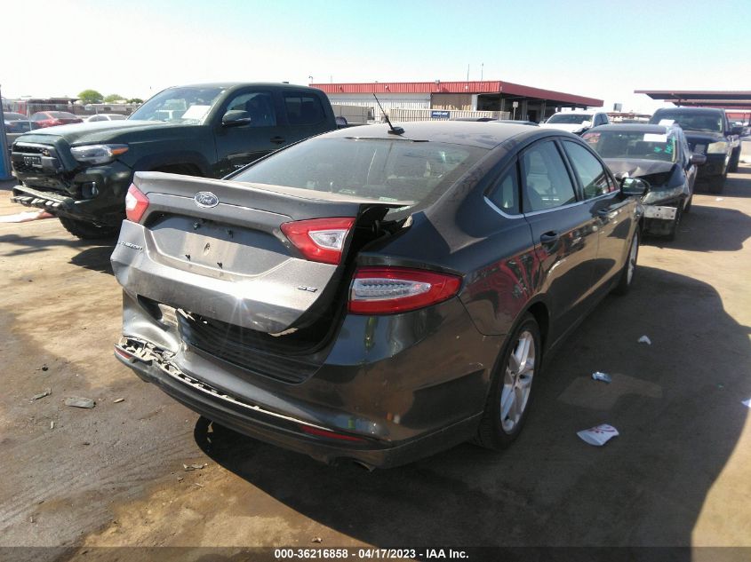 2016 FORD FUSION SE - 3FA6P0H74GR296485