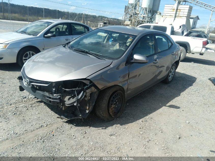 2015 TOYOTA COROLLA L/LE/S/S PLUS/LE PLUS - 2T1BURHEXFC400356