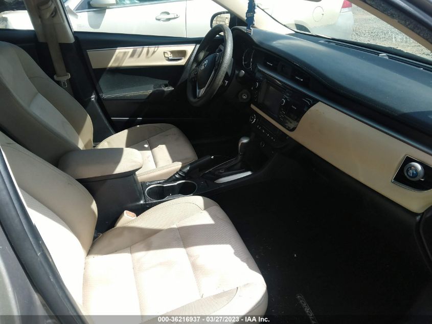 2015 TOYOTA COROLLA L/LE/S/S PLUS/LE PLUS - 2T1BURHEXFC400356