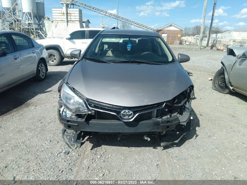 2015 TOYOTA COROLLA L/LE/S/S PLUS/LE PLUS - 2T1BURHEXFC400356