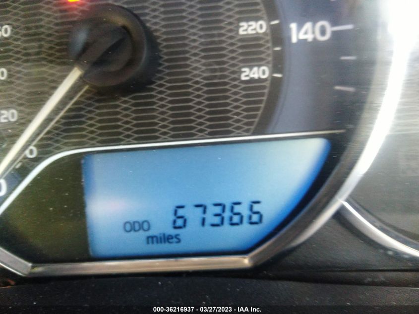 2015 TOYOTA COROLLA L/LE/S/S PLUS/LE PLUS - 2T1BURHEXFC400356