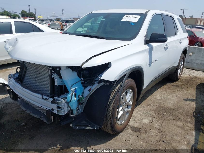 2021 CHEVROLET TRAVERSE LS - 1GNERFKW4MJ271425
