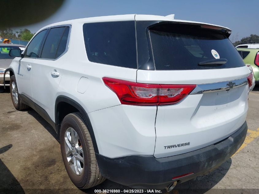 2021 CHEVROLET TRAVERSE LS - 1GNERFKW4MJ271425