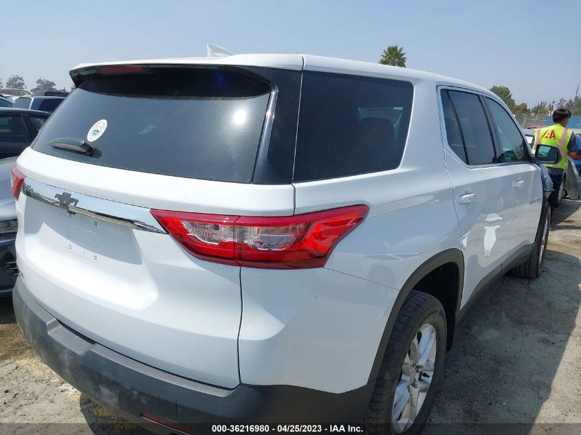 2021 CHEVROLET TRAVERSE LS - 1GNERFKW4MJ271425