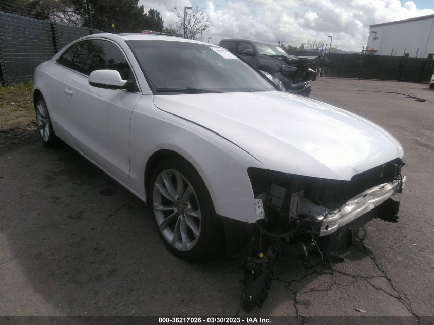 2013 AUDI A5 PREMIUM PLUS - WAULFAFR4DA000717