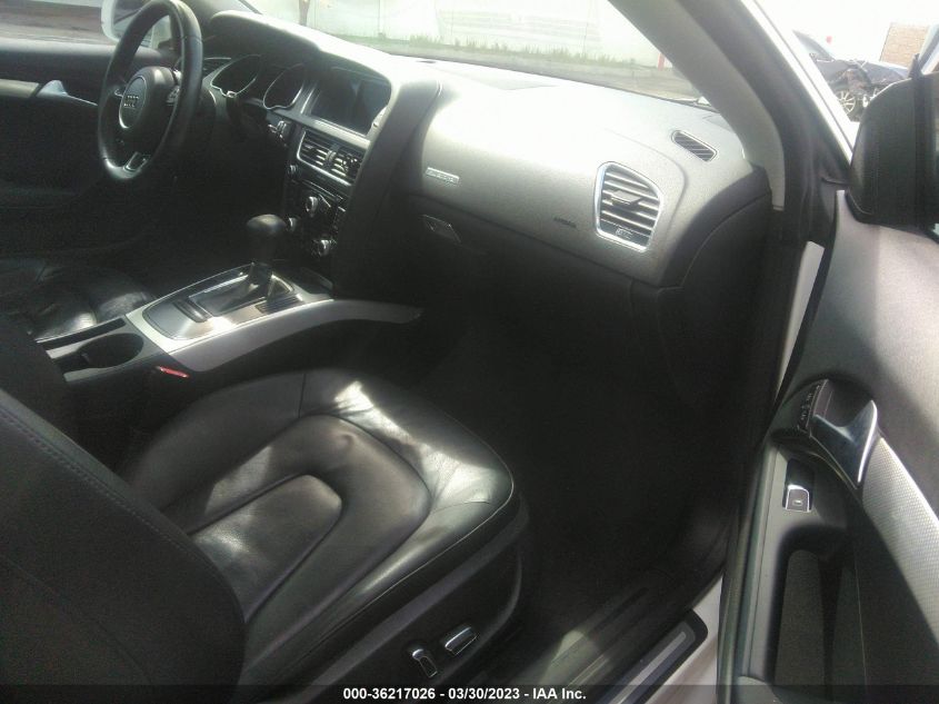 2013 AUDI A5 PREMIUM PLUS - WAULFAFR4DA000717