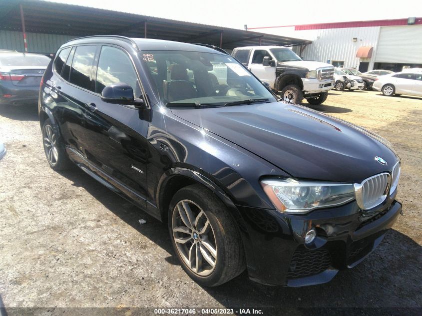 2016 BMW X3 XDRIVE28I - 5UXWX9C50G0D94953